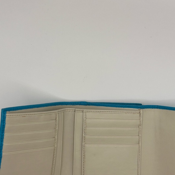 Furla Teal Leather Wallet - Picture 14 of 15